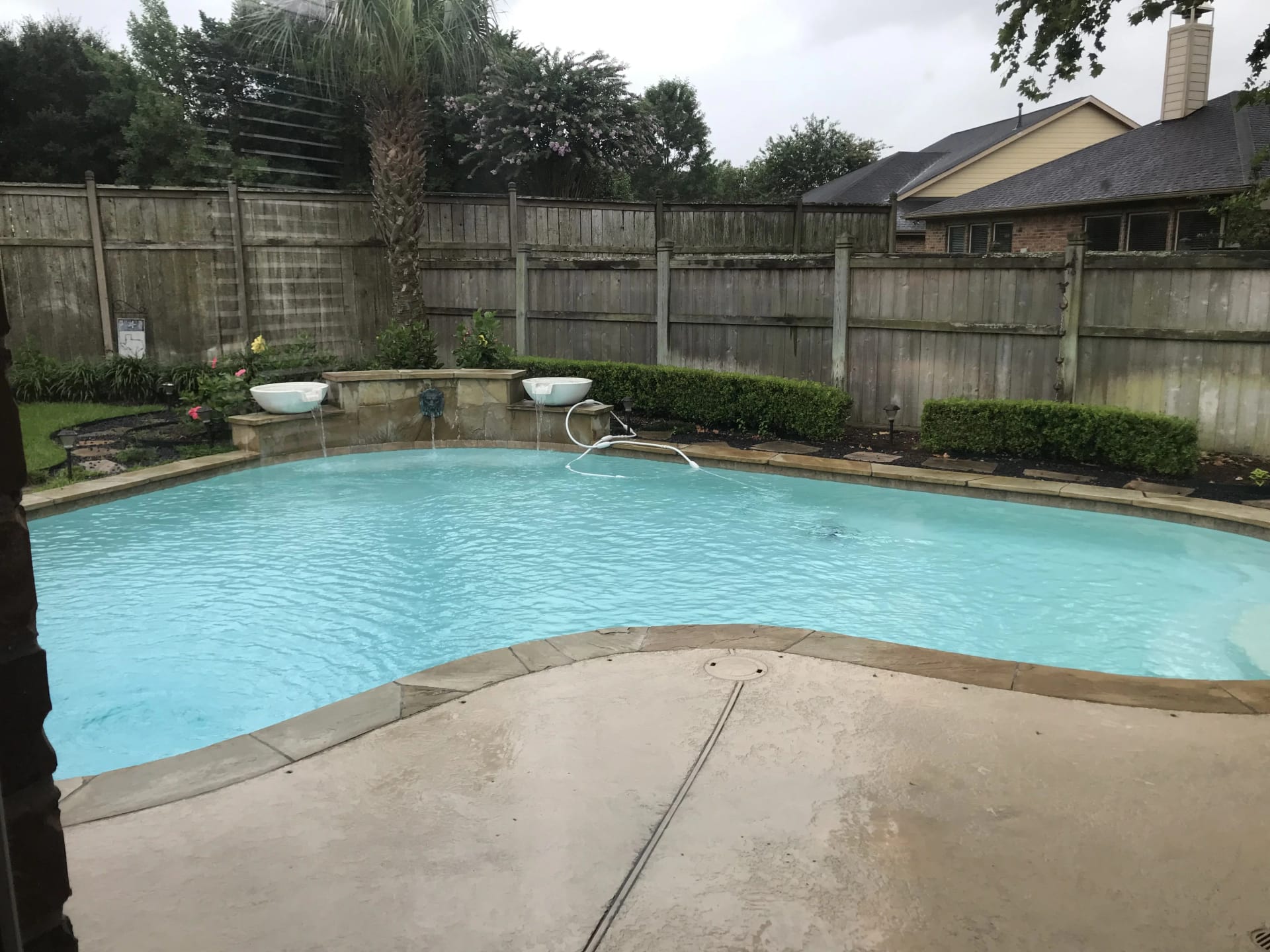 Before: Fence Maintenance